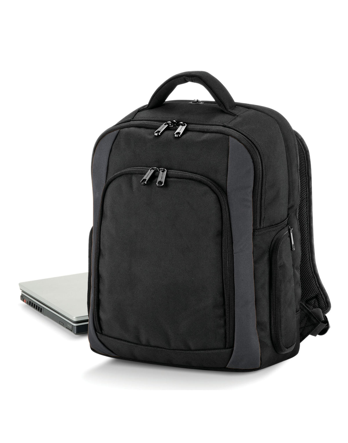 Quadra QD968 Tungsten™ Laptop Backpack - Black/Dark Graphite