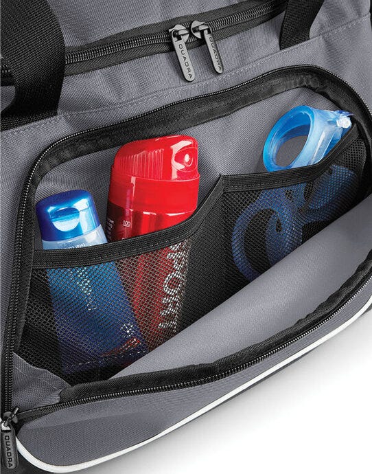 Quadra QS277 Quarda Pro Team Locker Bag - Graphite/Black/White