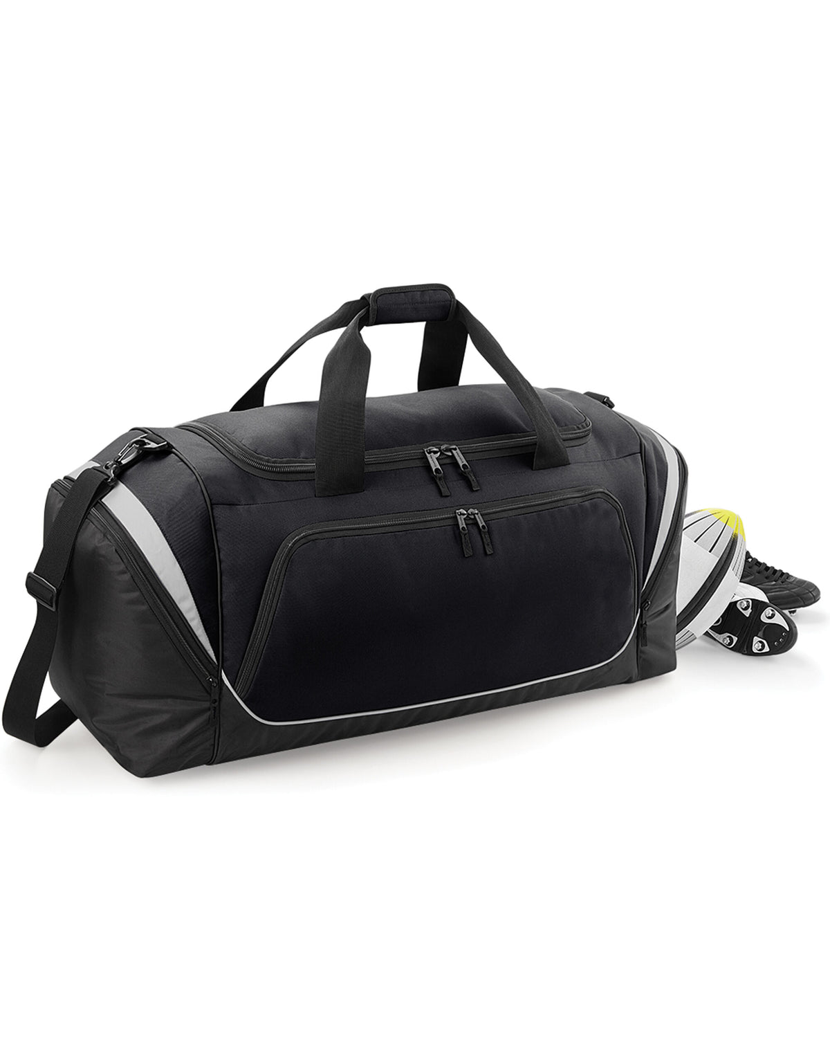 Quadra QS288 Pro Team Jumbo Kit Bag - Black/Light Grey