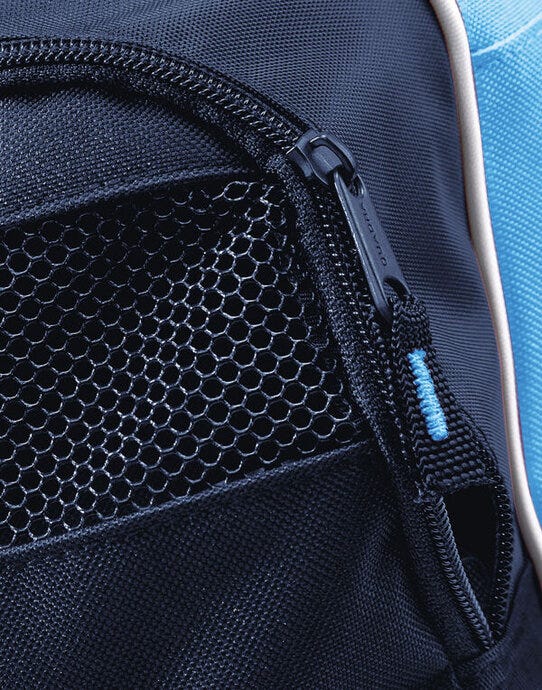 Quadra QS77 Teamwear Locker Bag - Sky/French Navy/White