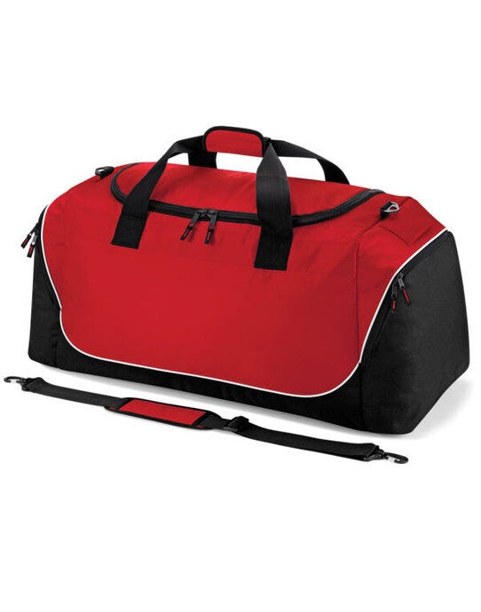 Quadra QS88 Teamwear Jumbo Kit Bag - Classic Red/Black/White