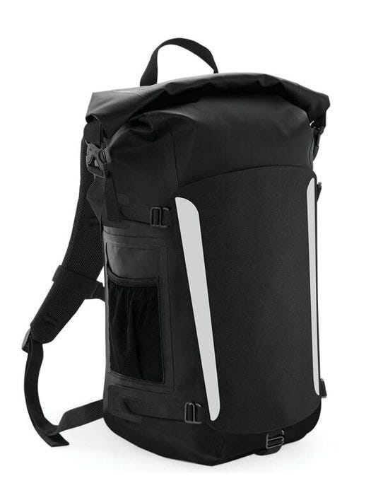 Quadra QX625 SLX® 25Litre Waterproof Backpack - Black/Black