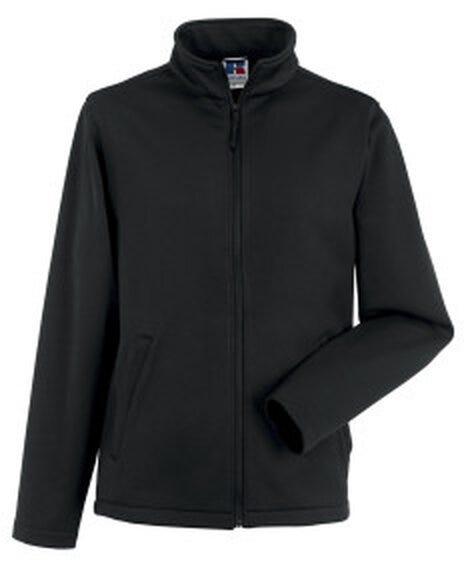 Russell Athletic R040M Russell Mens Smart Softshell Jacket - Black