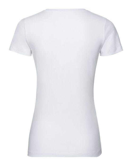 Russell Athletic Pure Organic R108F Russell Ladies Pure Organic T - White