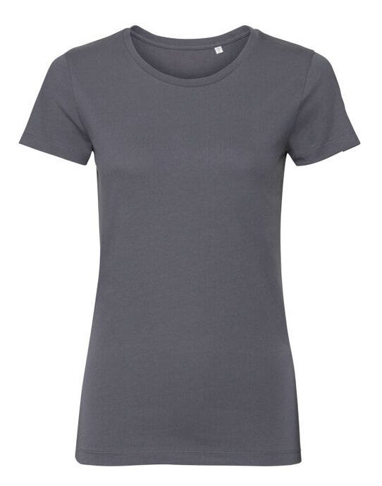 Russell Athletic Pure Organic R108F Russell Ladies Pure Organic T - Convoy Grey