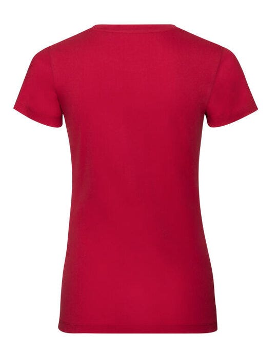 Russell Athletic Pure Organic R108F Russell Ladies Pure Organic T - Classic Red