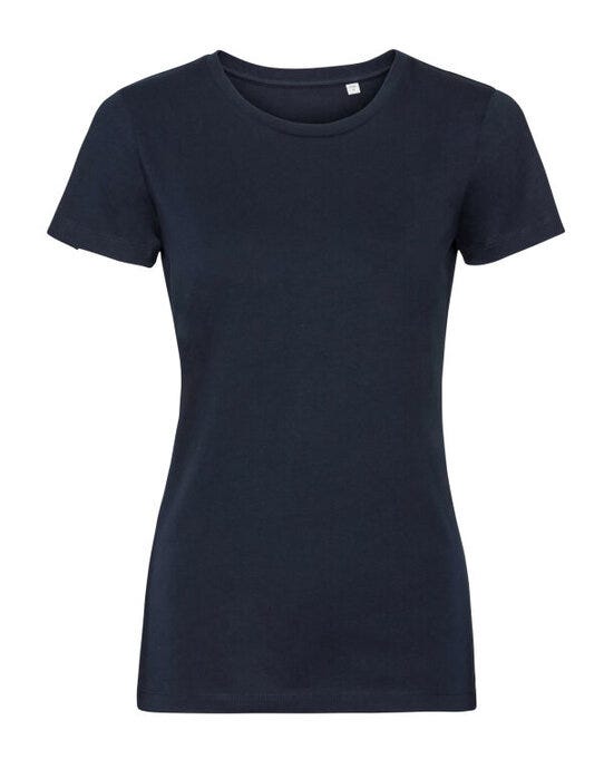 Russell Athletic Pure Organic R108F Russell Ladies Pure Organic T - French Navy