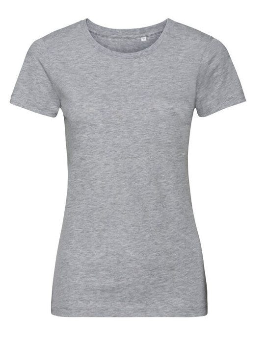 Russell Athletic Pure Organic R108F Russell Ladies Pure Organic T - Light Oxford