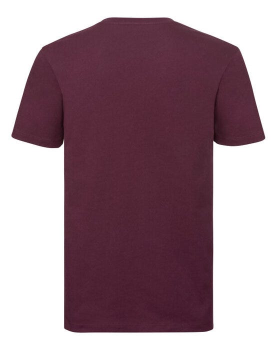 Russell Athletic Pure Organic R108M Russell Mens Pure Organic T - Burgundy