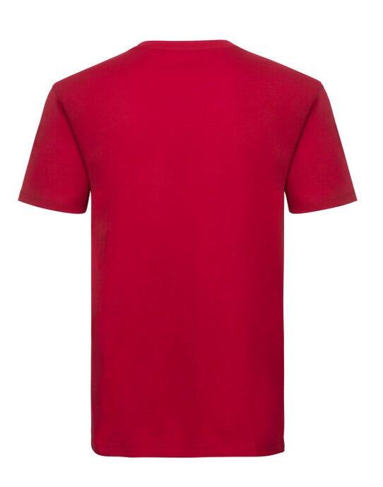 Russell Athletic Pure Organic R108M Russell Mens Pure Organic T - Classic Red