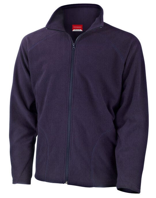 Result Core R114X Mens Microfleece Jacket - Navy