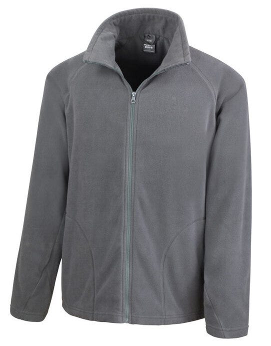 Result Core R114X Mens Microfleece Jacket - Charcoal