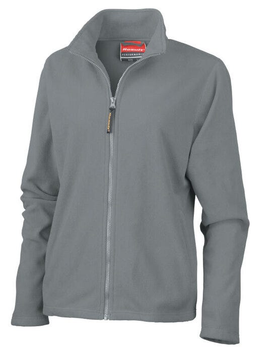 Result R115F Womens Horizon Microfleece Jacket - Dove Grey