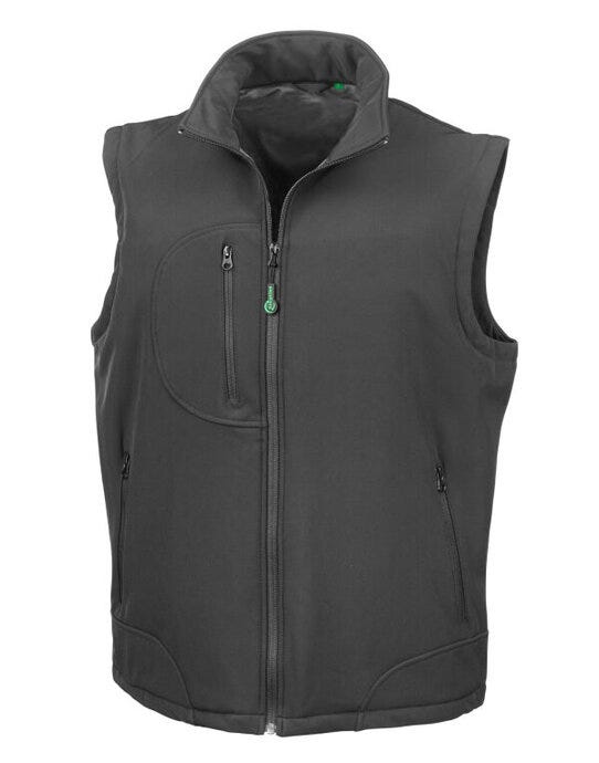 Result R123X Softshell Bodywarmer - Black/Black