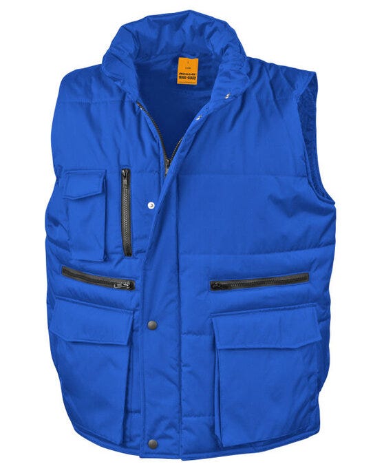 Result Work-Guard R127X Result Workguard Lance Bodywarmer - Royal Blue