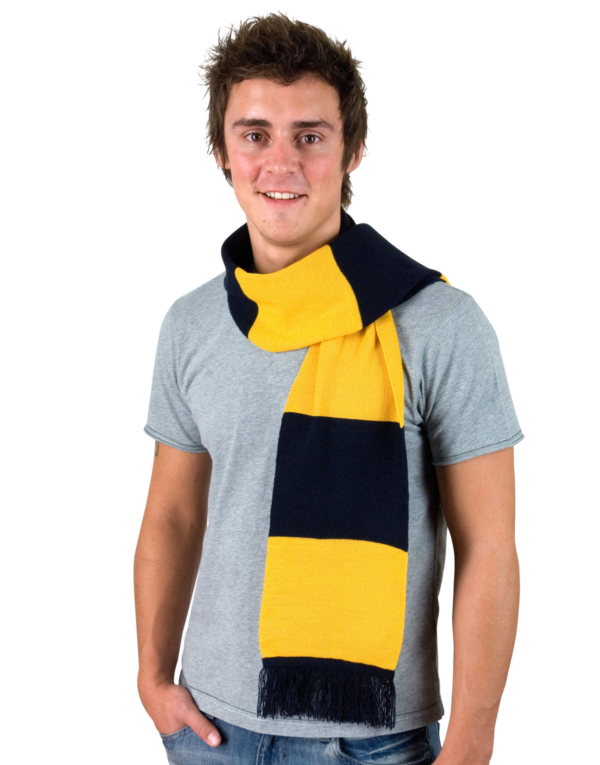 Result Winter Essentials R146X Team Scarf - Black/Gold