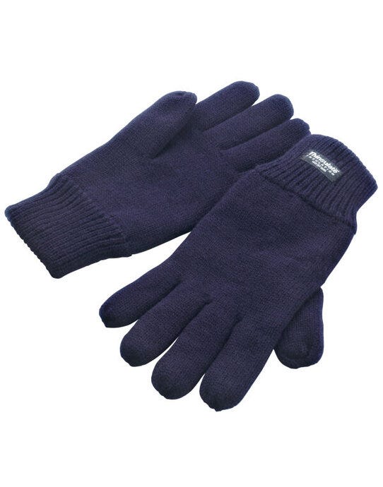 Result Winter Essentials R147 Result Winter Thinsulate Lined Gloves - Navy