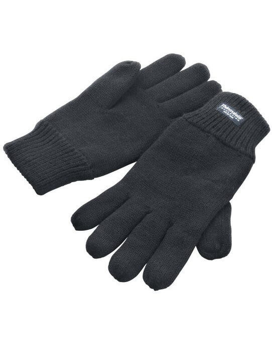 Result Winter Essentials R147 Result Winter Thinsulate Lined Gloves - Charcoal