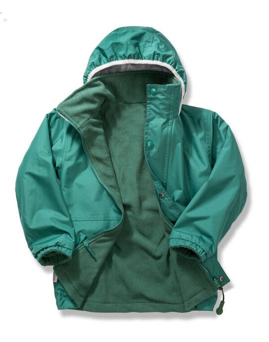 Result R160JY Junior Stormdri Jacket - Bottle Green/Bottle Green