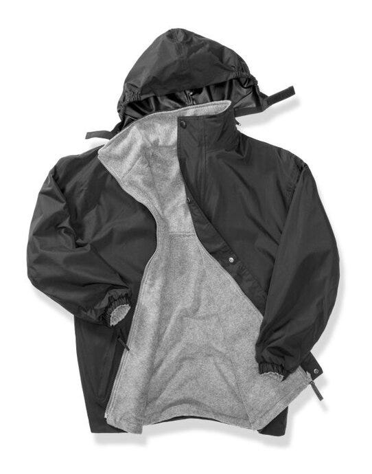 Result R160X StormDri 4000 Jacket - Black/Grey