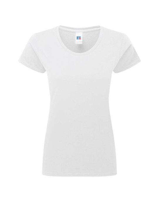 Russell Athletic R180F Russell Ladies' Authentic Classic T - White
