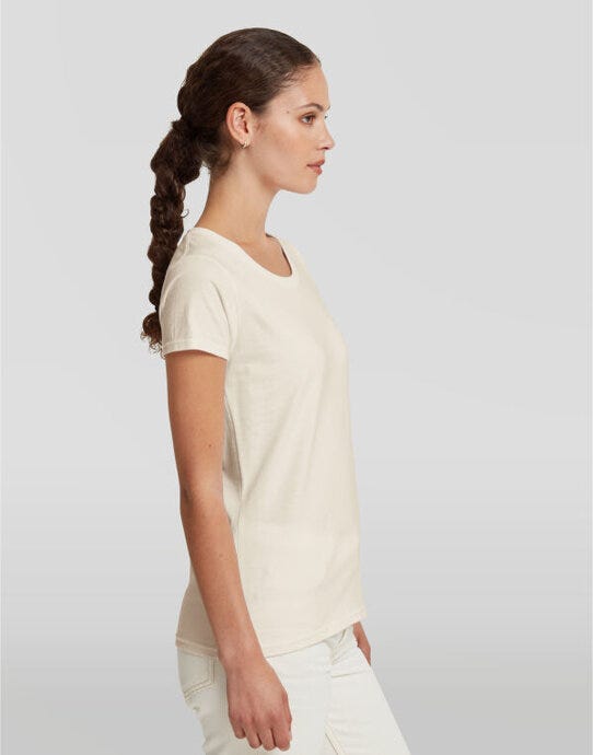 Russell Athletic R180F Russell Ladies' Authentic Classic T - Natural