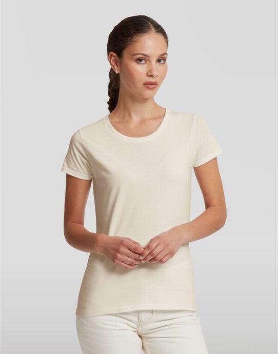 Russell Athletic R180F Russell Ladies' Authentic Classic T - Natural