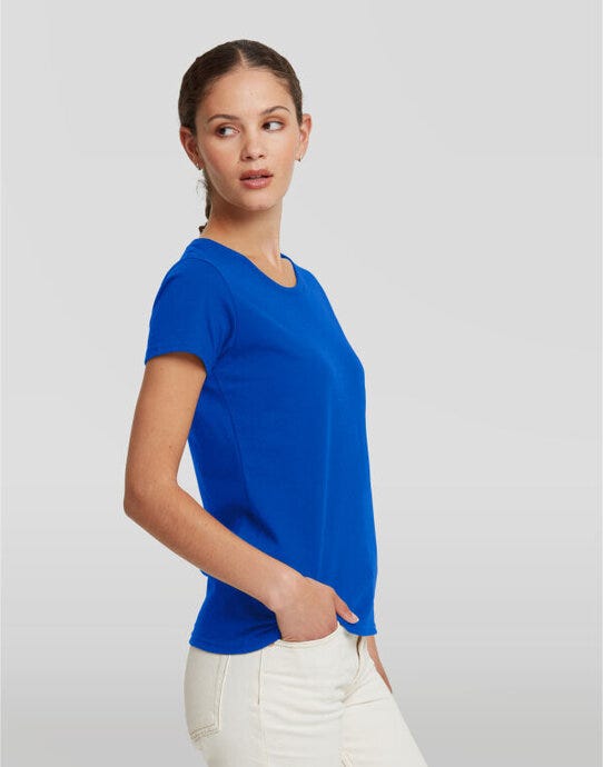 Russell Athletic R180F Russell Ladies' Authentic Classic T - Bright Royal