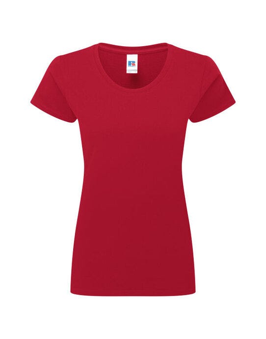 Russell Athletic R180F Russell Ladies' Authentic Classic T - Classic Red