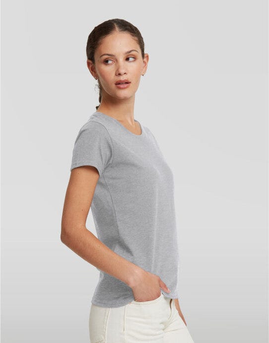 Russell Athletic R180F Russell Ladies' Authentic Classic T - Light Oxford