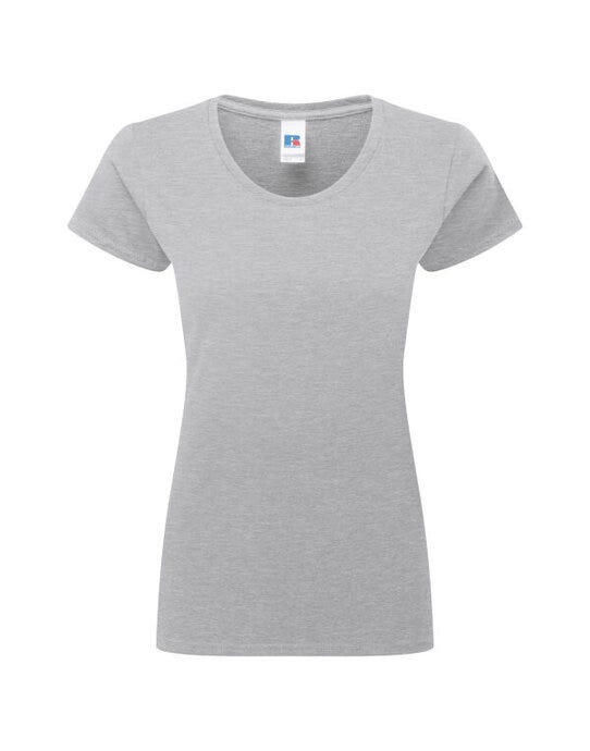 Russell Athletic R180F Russell Ladies' Authentic Classic T - Light Oxford