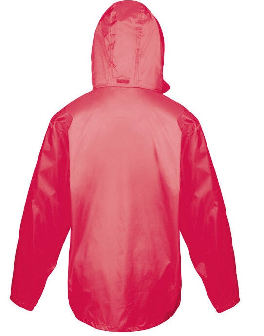 Result Urban Outdoor Wear R189X Result Urban L/Weight Stowable Jacket - Raspberry/Lime
