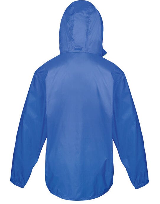 Result Urban Outdoor Wear R189X Result Urban L/Weight Stowable Jacket - Royal/Lime