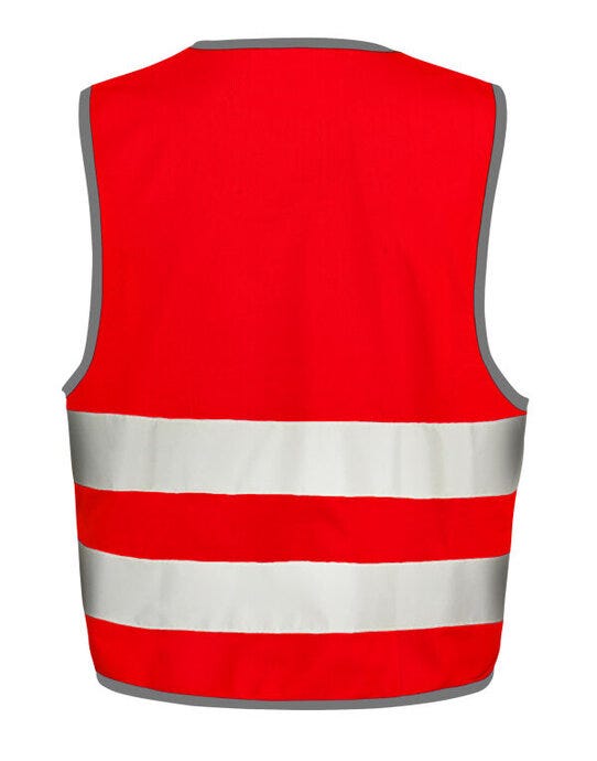 Result Safeguard R200JEV Jr Enhanced Vis Vest - Red