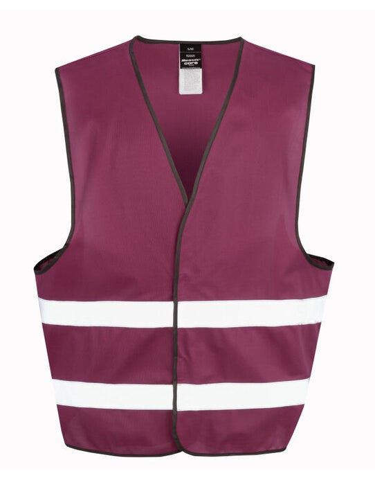 Result Safeguard R200XEV Enhance Visibility Vest - Burgundy