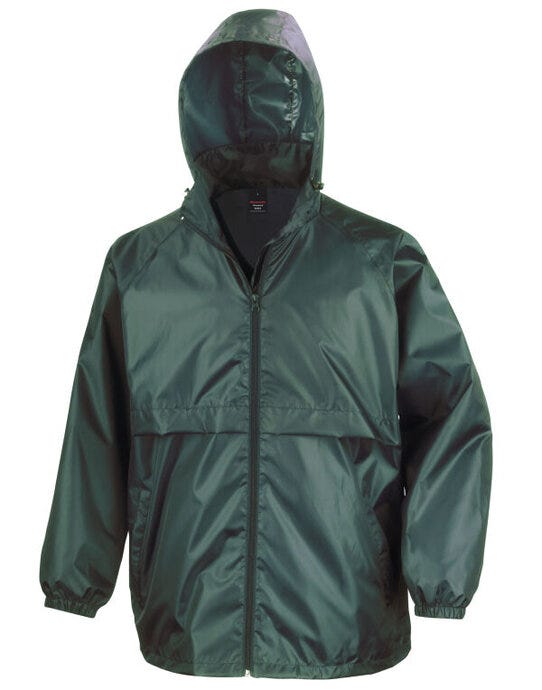 Result Core R204X Adult Windcheater - Bottle Green