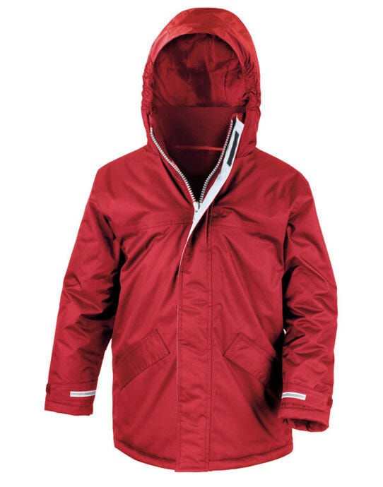 Result Core R207JY Youth Winter Parka - Red