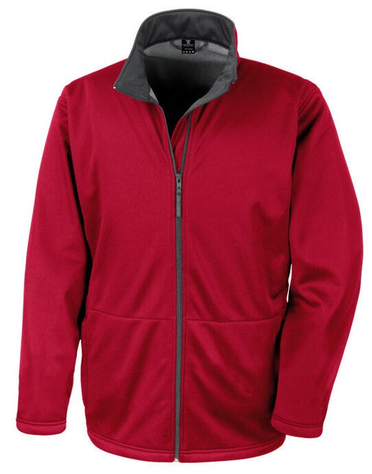 Result Core R209M Mens Soft Shell Jacket - Red