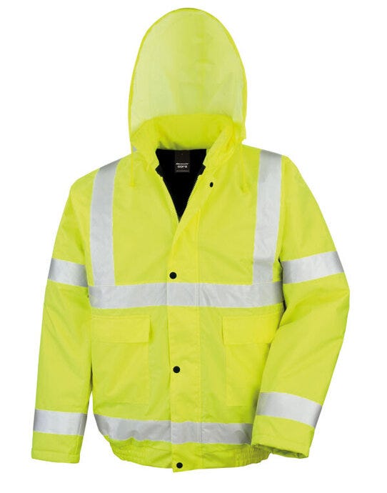 Result Safeguard R217X Result Safe-Guard Winter Blouson Jacket - Hi-Vis Yellow