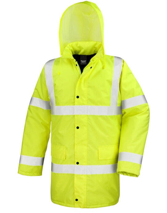 Result Safeguard R218X Result Safe-Guard Motorway Jacket - Hi-Vis Yellow