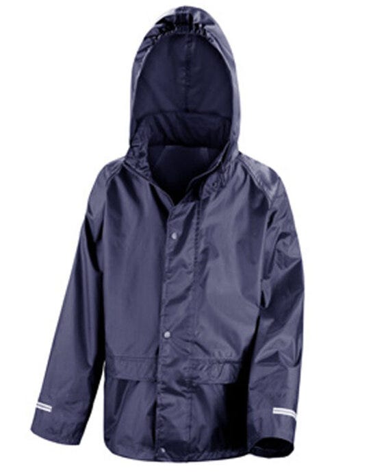 Result Core R227J Junior Rain Jacket - Navy