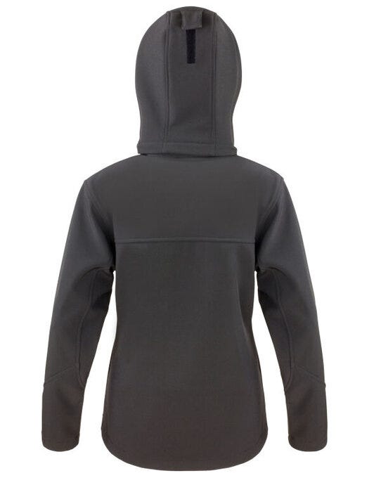 Result Core R230F Women Peformance Hood SShell - Black/ Grey
