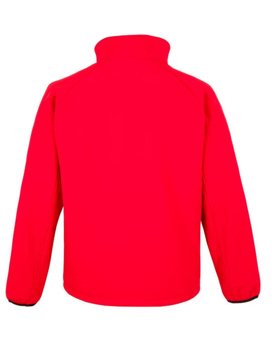 Result Core R231M Mens Printable Softshell - Red/Black
