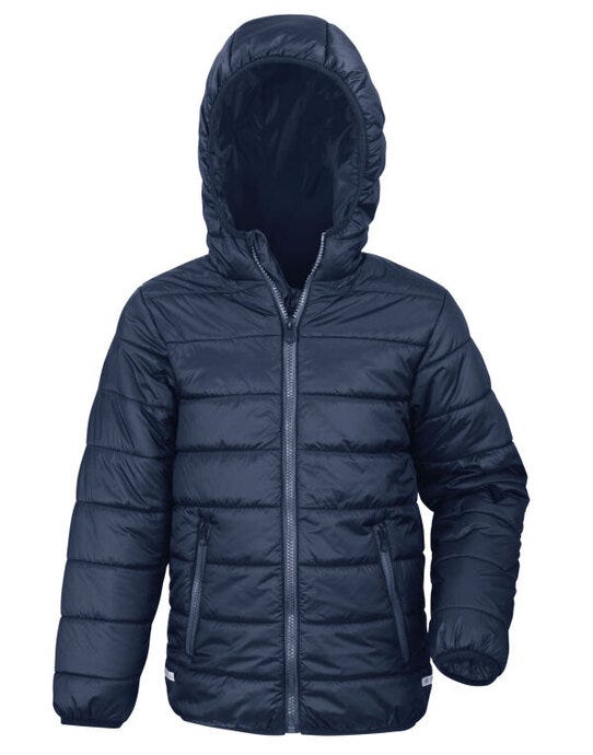 Result Core R233JY Junior Padded Jacket - Navy