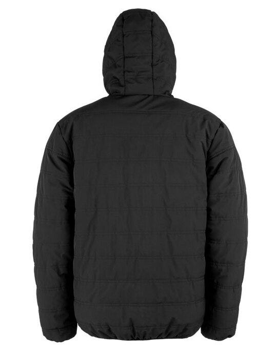Result Recycled R240X Result Black Compass Padded Winter Jkt - Black/Orange