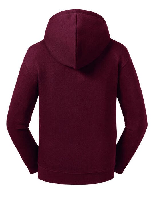 Russell Athletic R266B Russell Kids Authentic Zip Hood Sweat - Burgundy