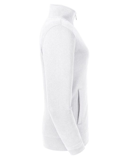 Russell Athletic R267F Russell Ladies Authentic Sweat Jacket - White