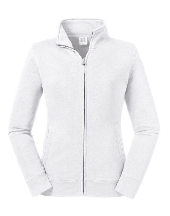 Russell Athletic R267F Russell Ladies Authentic Sweat Jacket - White