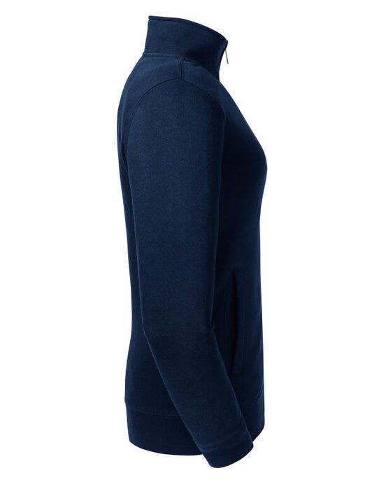 Russell Athletic R267F Russell Ladies Authentic Sweat Jacket - French Navy