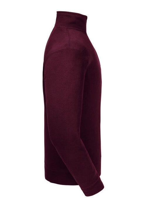 Russell Athletic R270M Russell Authentic 1/4 Zip Sweat - Burgundy